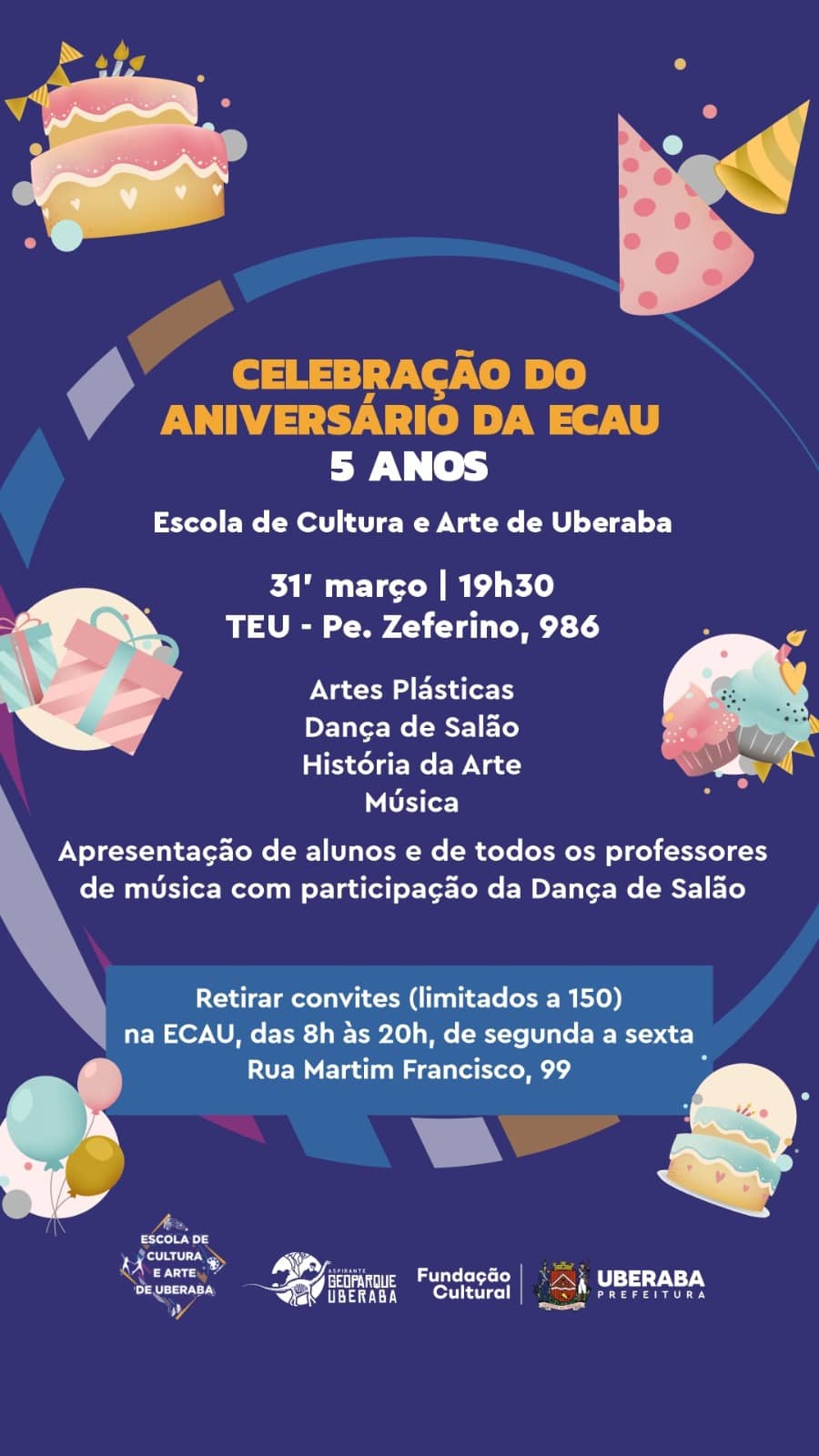 Cultura na escola para todos!